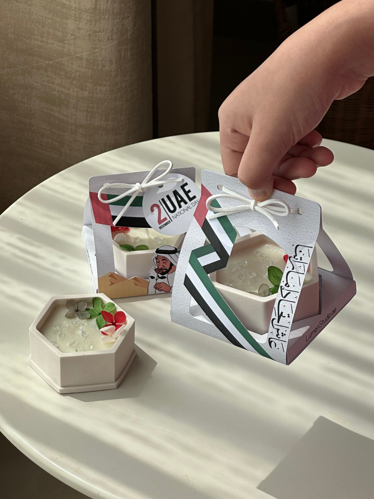 UAE National Day Candle شمعة عيد الاتحاد 🇦🇪