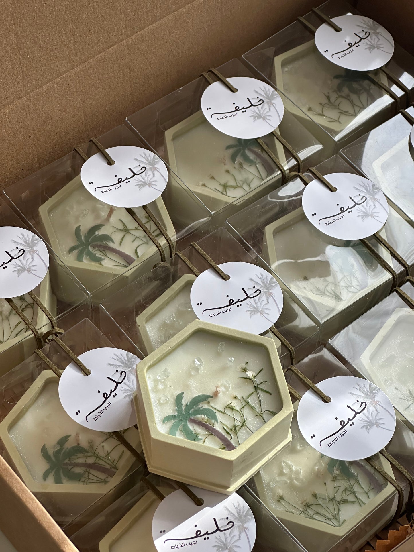 Palm tree Candles 🌴شمعة ثيم النخيل