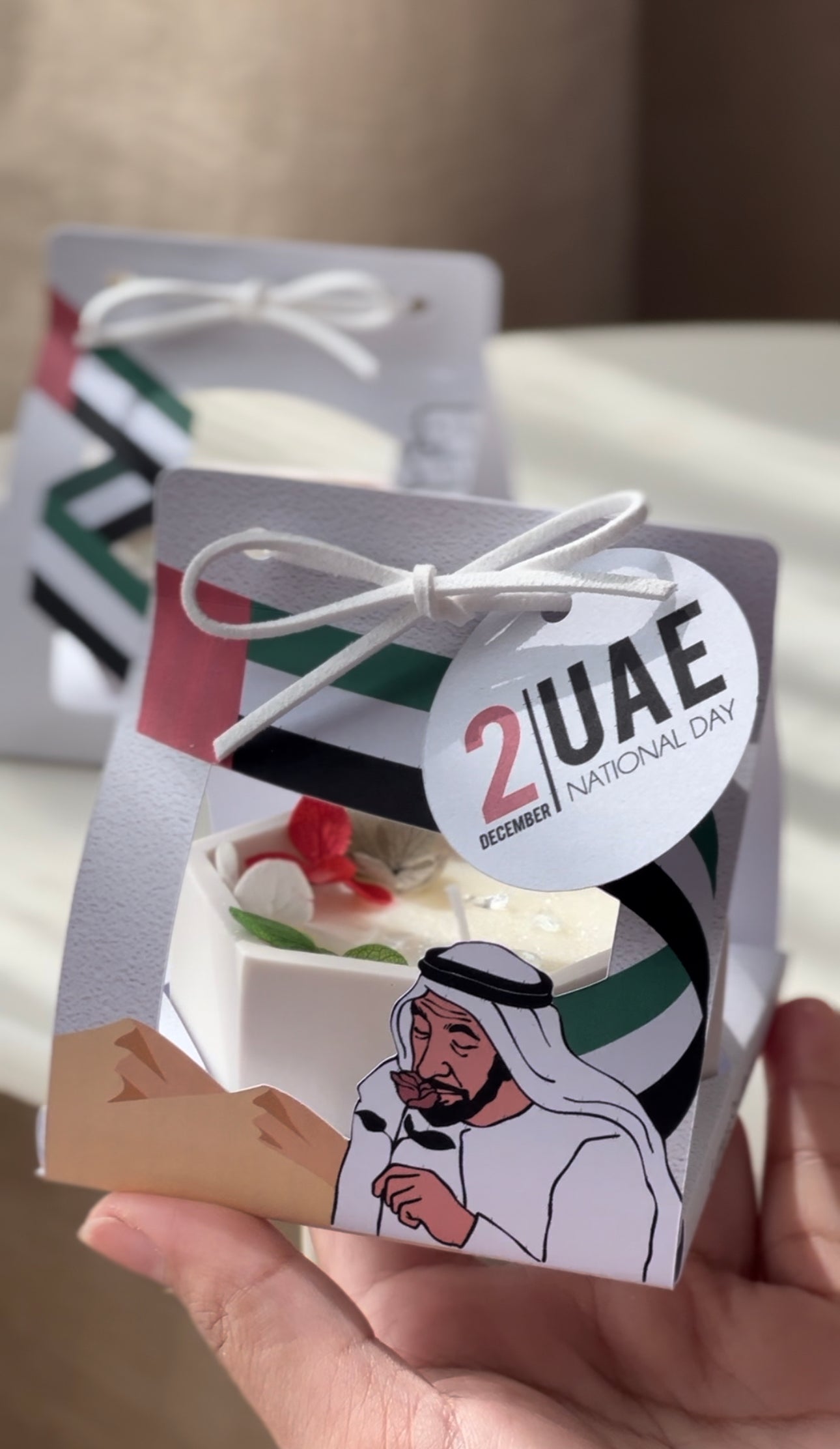 UAE National Day Zayed Candle شمعة زايد عيد الاتحاد 🇦🇪