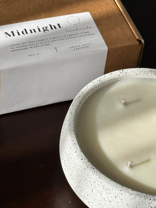 Midnight 600ml Candle